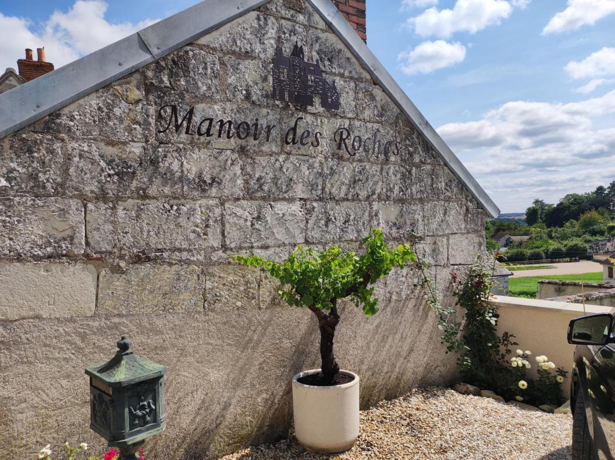Le Manoir Des Roches Bed & Breakfast Bourré Dış mekan fotoğraf